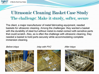 Ultrasonic Cleaning Basket Case Study